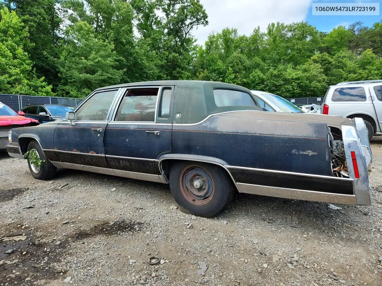 1990 Cadillac Brougham VIN: 1G6DW5473LR723199 Lot: 56499546