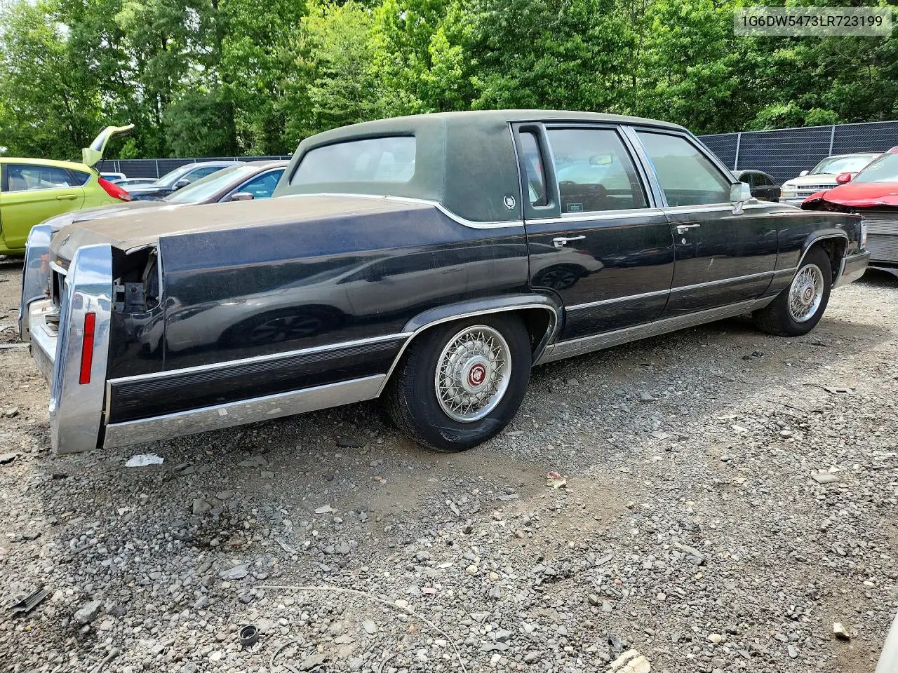 1990 Cadillac Brougham VIN: 1G6DW5473LR723199 Lot: 56499546