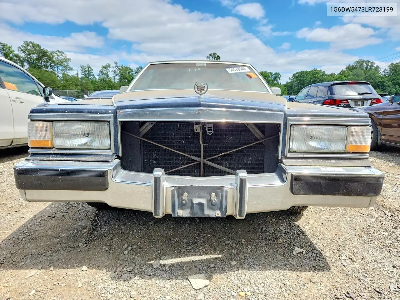 1990 Cadillac Brougham VIN: 1G6DW5473LR723199 Lot: 56499546