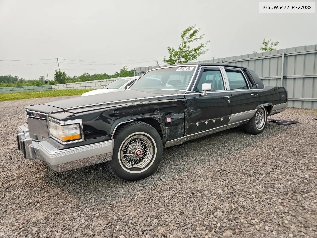 1990 Cadillac Brougham VIN: 1G6DW5472LR727082 Lot: 60177996