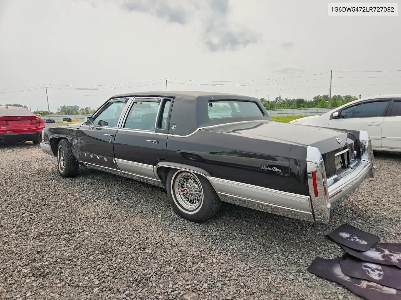 1990 Cadillac Brougham VIN: 1G6DW5472LR727082 Lot: 60177996