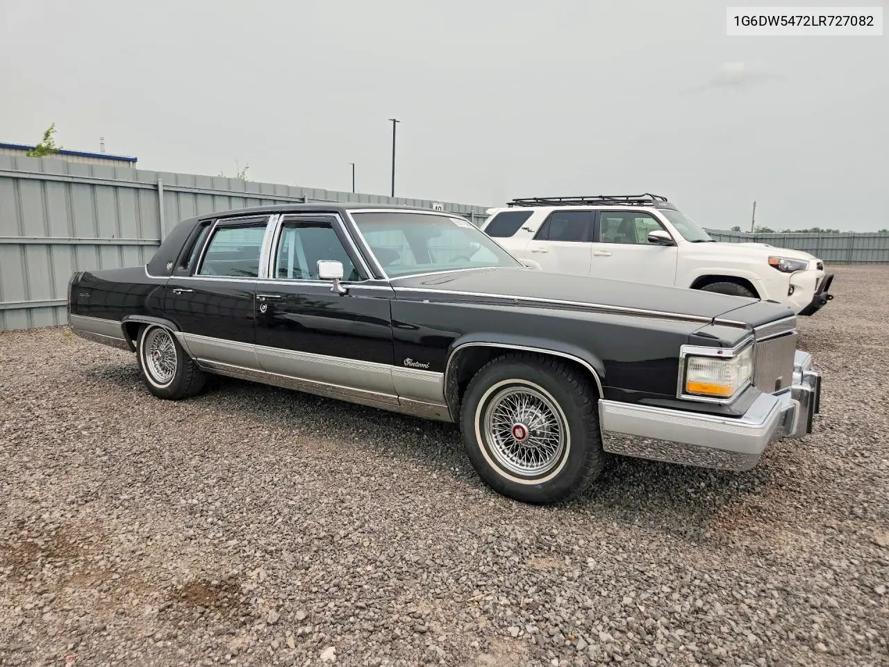 1990 Cadillac Brougham VIN: 1G6DW5472LR727082 Lot: 60177996