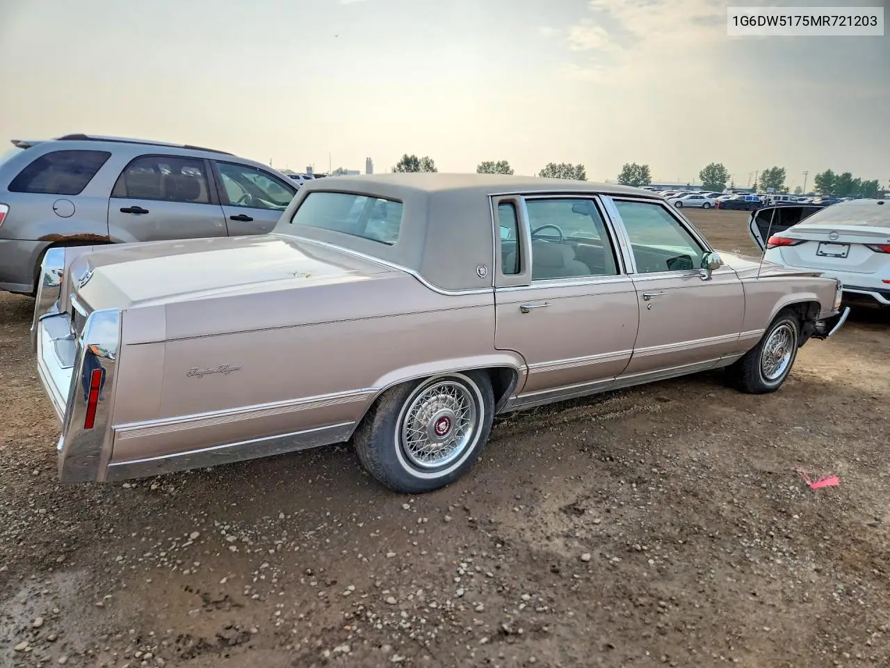 1991 Cadillac Brougham VIN: 1G6DW5175MR721203 Lot: 59226996