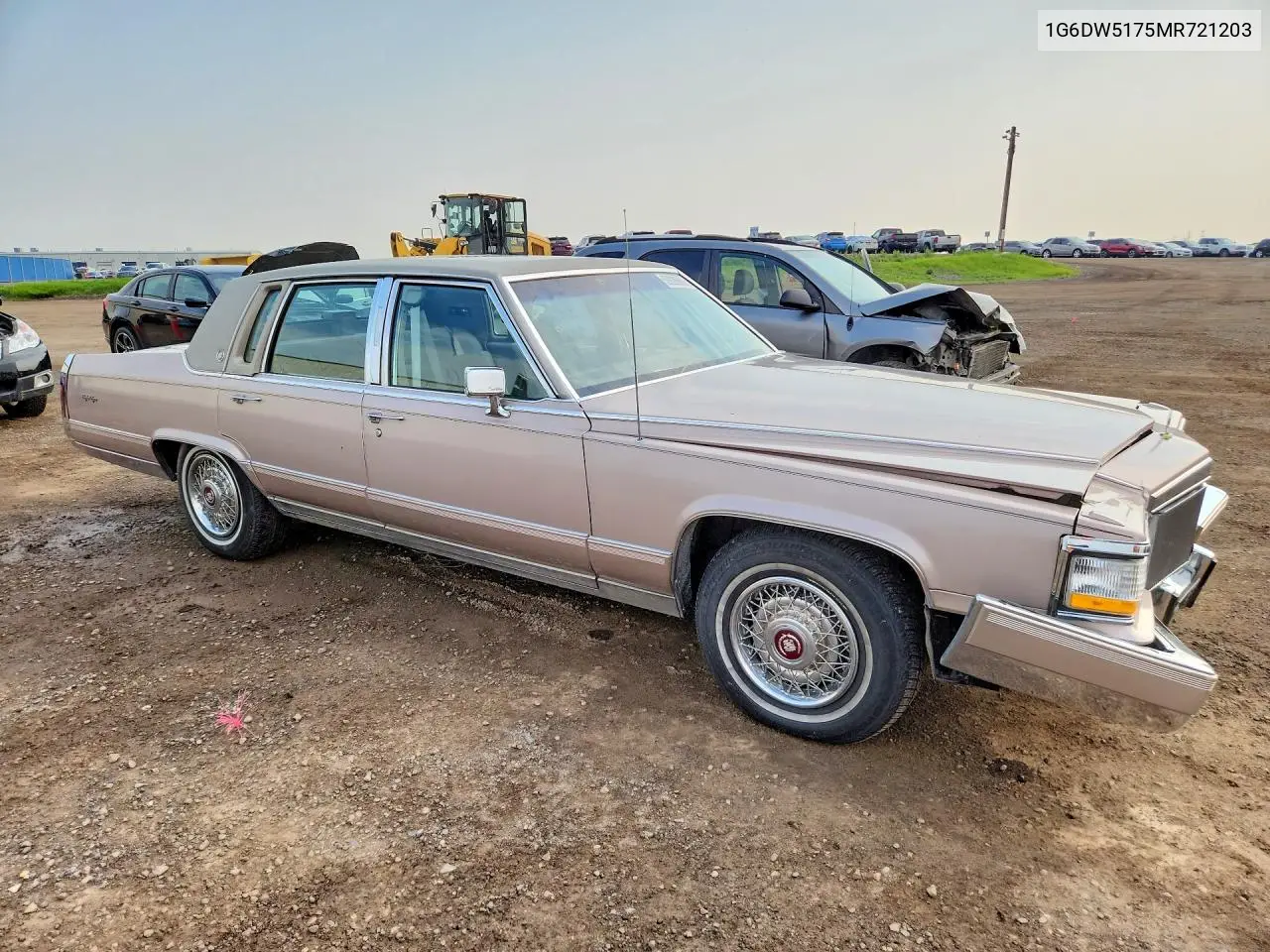 1991 Cadillac Brougham VIN: 1G6DW5175MR721203 Lot: 59226996