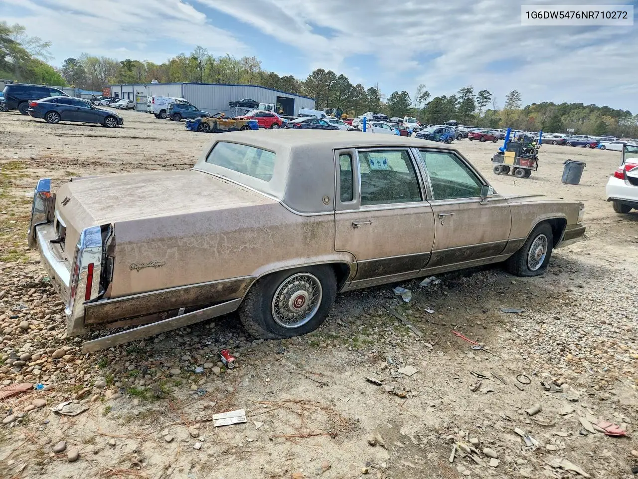 1992 Cadillac Brougham VIN: 1G6DW5476NR710272 Lot: 47269626