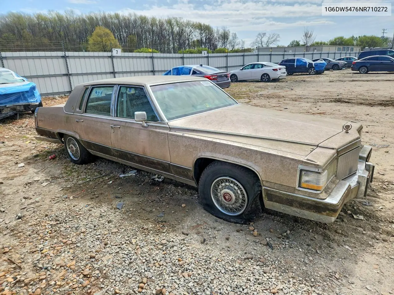1992 Cadillac Brougham VIN: 1G6DW5476NR710272 Lot: 47269626