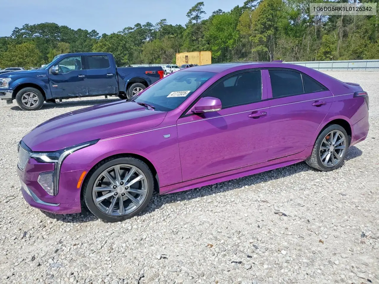2020 Cadillac Ct4 Sport VIN: 1G6DG5RK1L0126342 Lot: 41772026