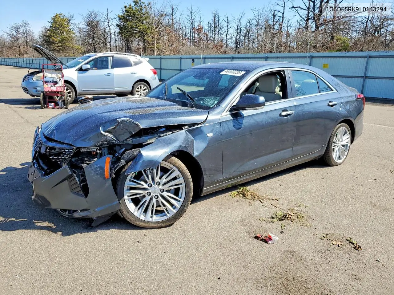2020 Cadillac Ct4 Premium Luxury VIN: 1G6DF5RK9L0143294 Lot: 49400236