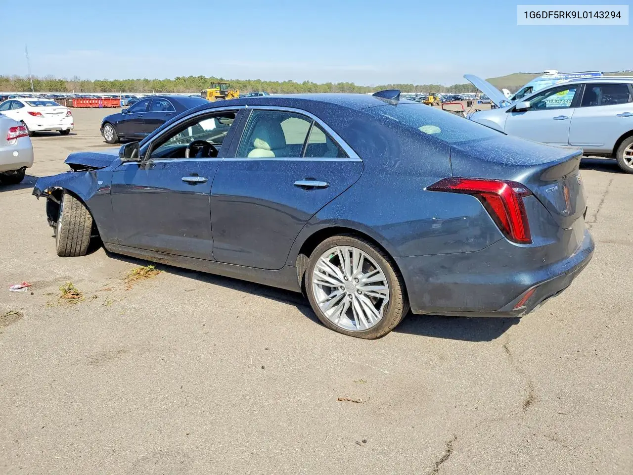 2020 Cadillac Ct4 Premium Luxury VIN: 1G6DF5RK9L0143294 Lot: 49400236