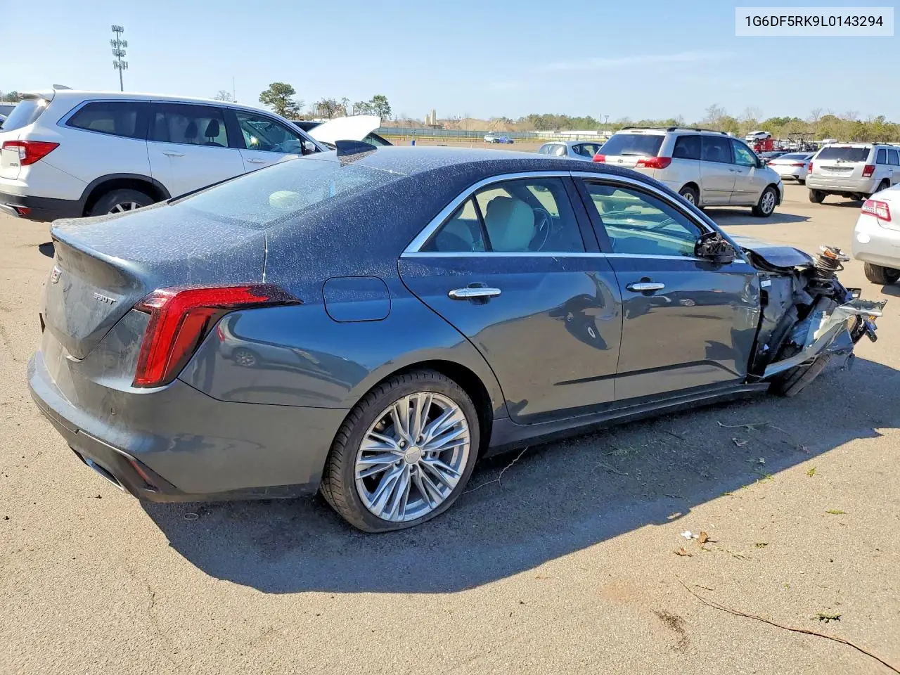 2020 Cadillac Ct4 Premium Luxury VIN: 1G6DF5RK9L0143294 Lot: 49400236