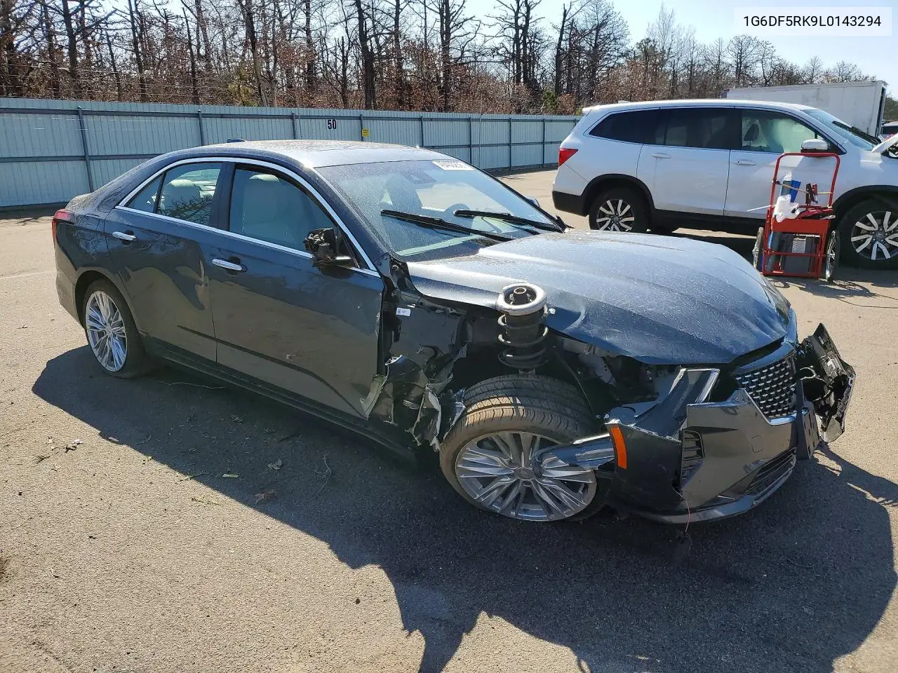 2020 Cadillac Ct4 Premium Luxury VIN: 1G6DF5RK9L0143294 Lot: 49400236
