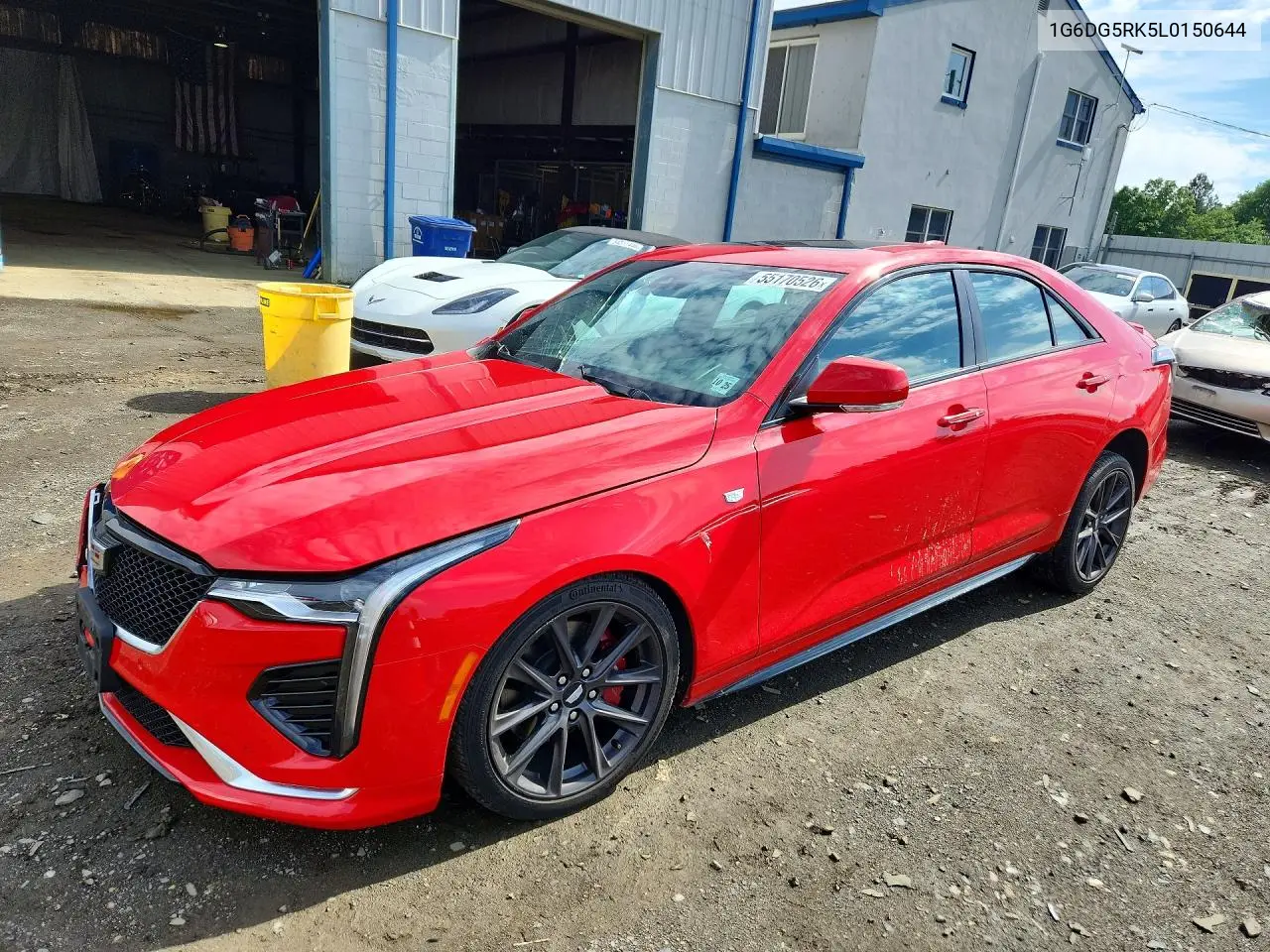 2020 Cadillac Ct4 Sport VIN: 1G6DG5RK5L0150644 Lot: 55170526