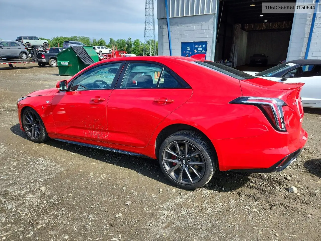2020 Cadillac Ct4 Sport VIN: 1G6DG5RK5L0150644 Lot: 55170526