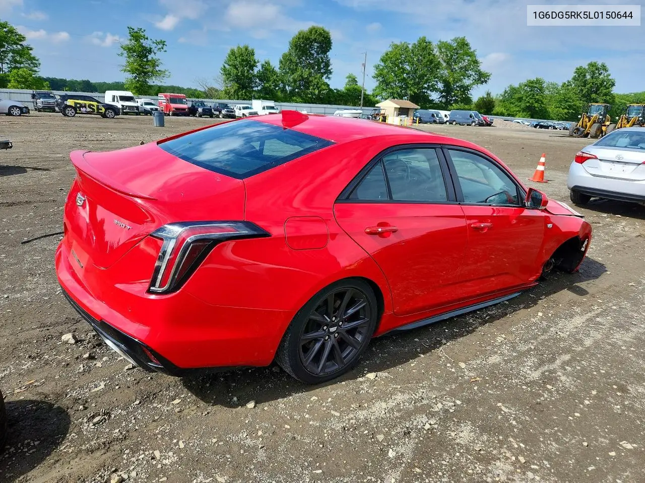 2020 Cadillac Ct4 Sport VIN: 1G6DG5RK5L0150644 Lot: 55170526