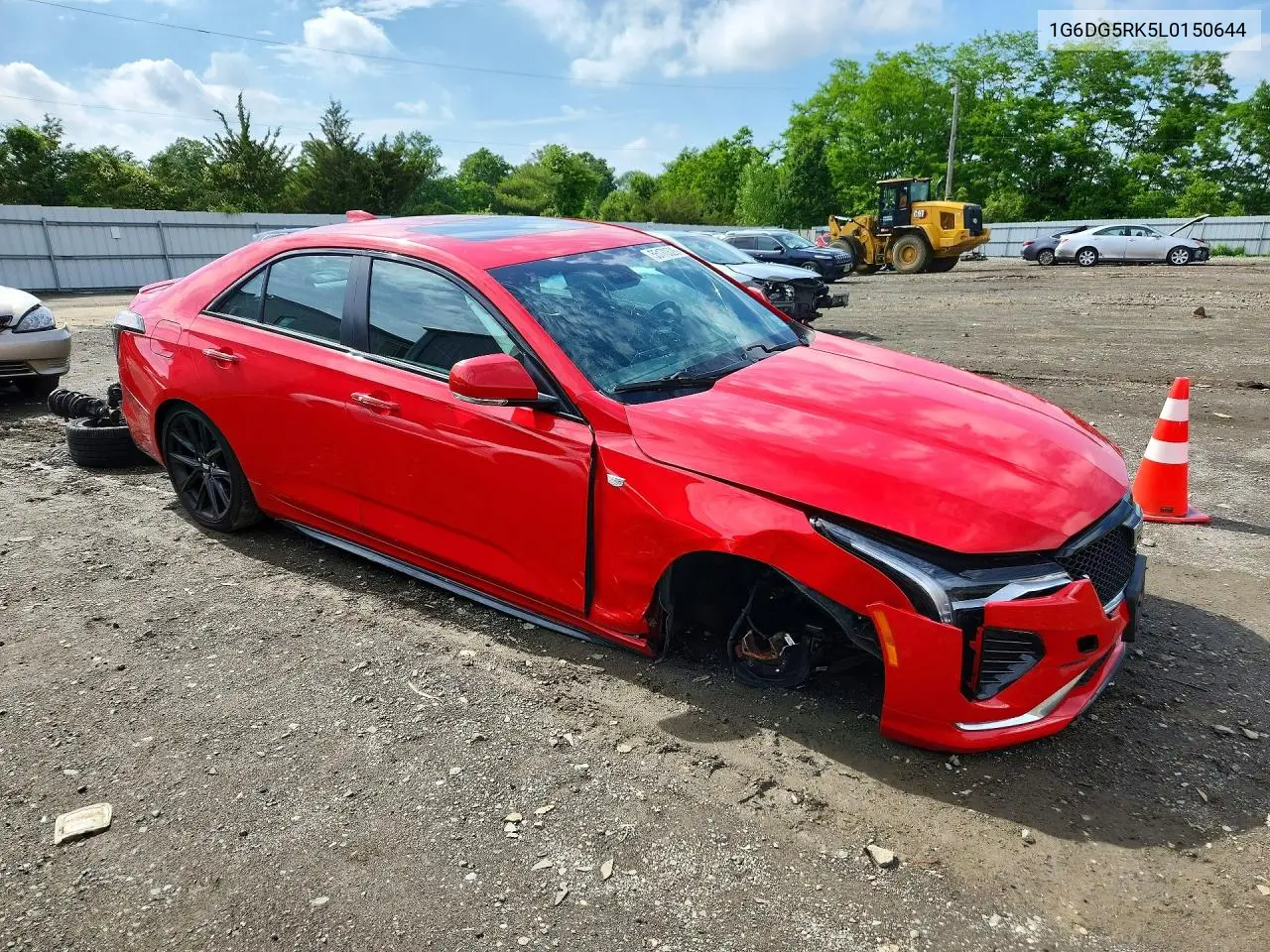 2020 Cadillac Ct4 Sport VIN: 1G6DG5RK5L0150644 Lot: 55170526