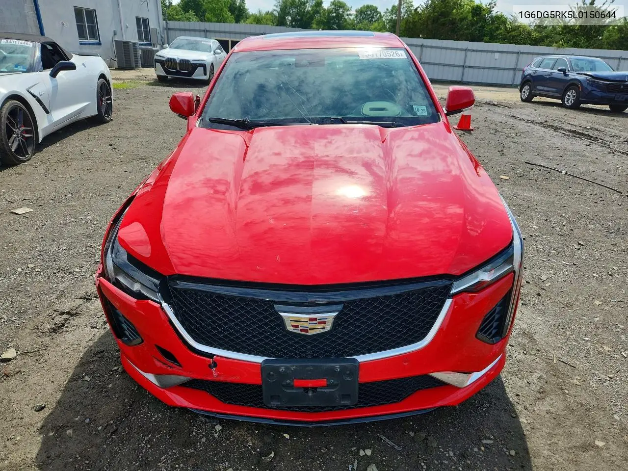 2020 Cadillac Ct4 Sport VIN: 1G6DG5RK5L0150644 Lot: 55170526