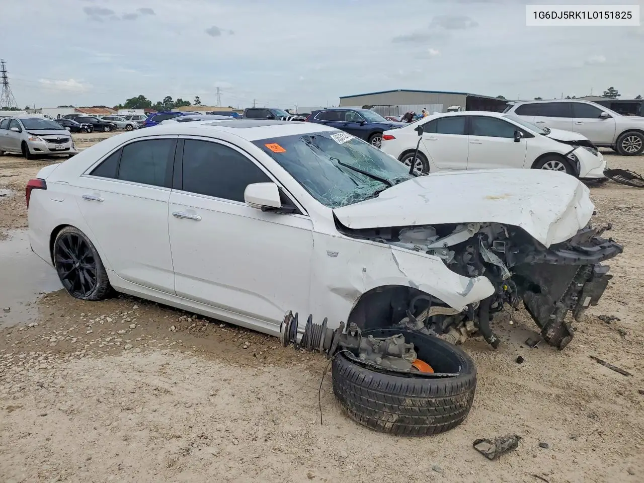 2020 Cadillac Ct4 Luxury VIN: 1G6DJ5RK1L0151825 Lot: 56531246