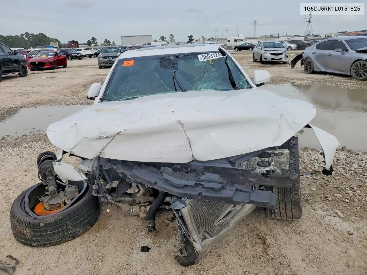 2020 Cadillac Ct4 Luxury VIN: 1G6DJ5RK1L0151825 Lot: 56531246