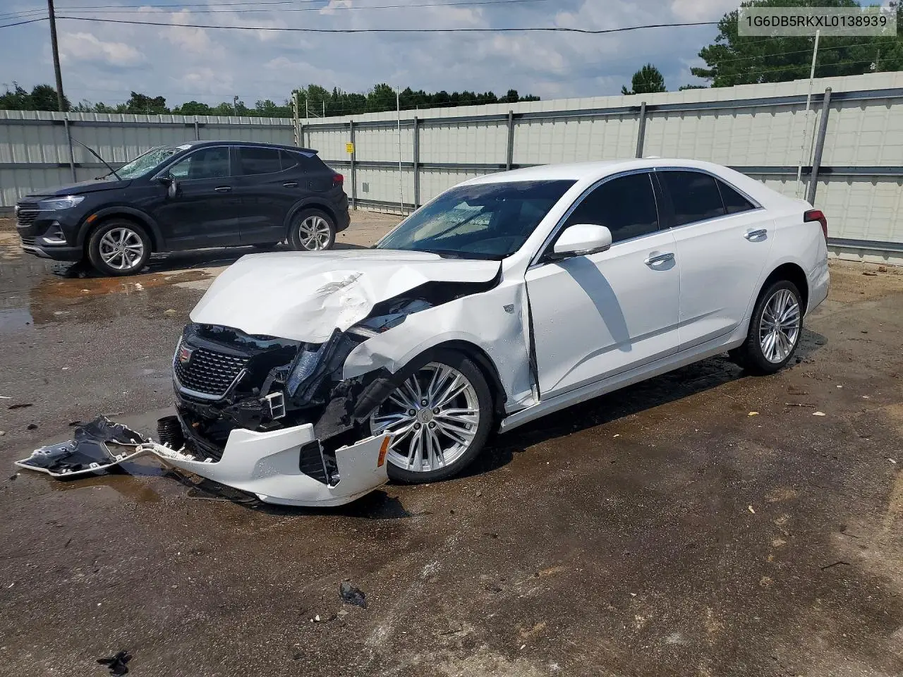 2020 Cadillac Ct4 Premium Luxury VIN: 1G6DB5RKXL0138939 Lot: 58891606