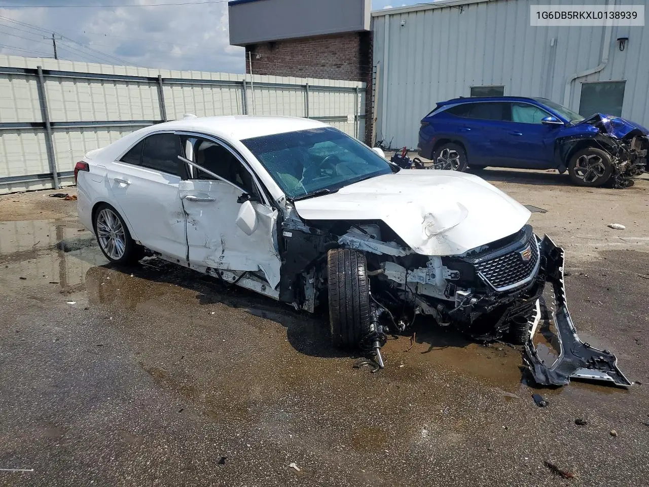 2020 Cadillac Ct4 Premium Luxury VIN: 1G6DB5RKXL0138939 Lot: 58891606