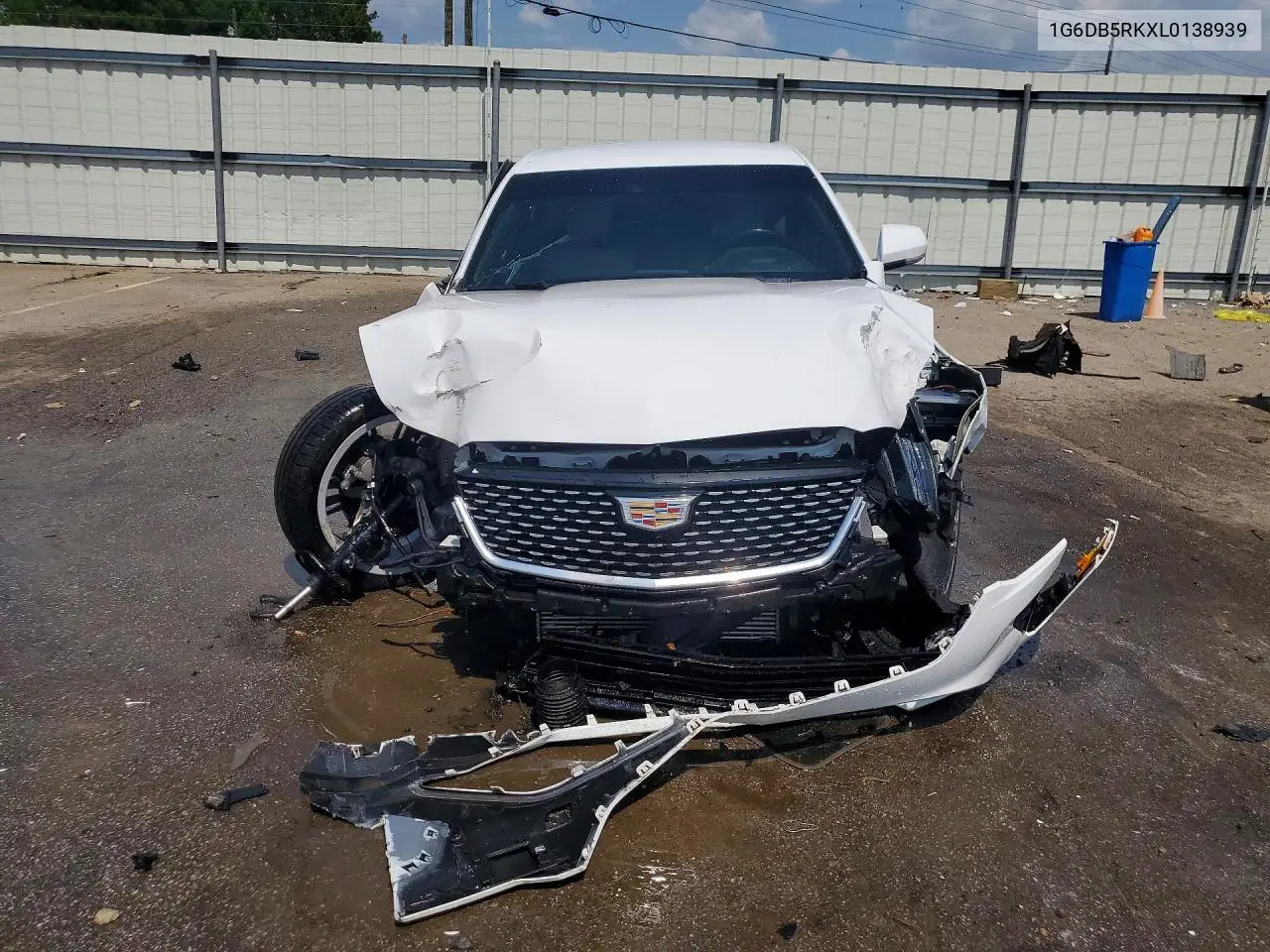 2020 Cadillac Ct4 Premium Luxury VIN: 1G6DB5RKXL0138939 Lot: 58891606