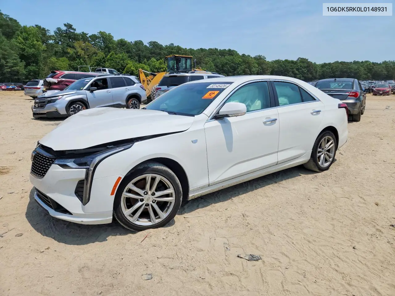 2020 Cadillac Ct4 Luxury VIN: 1G6DK5RK0L0148931 Lot: 60146426