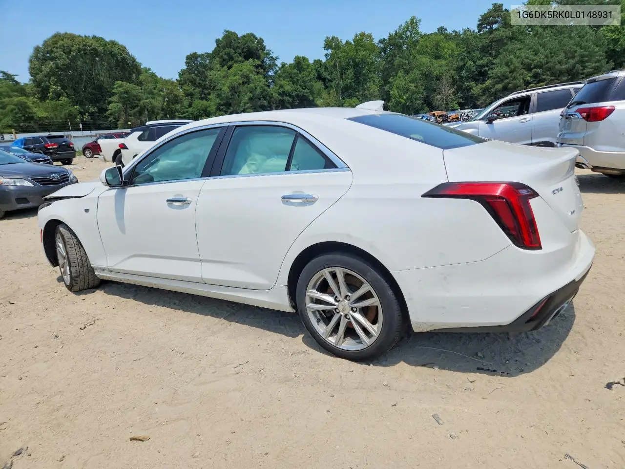 2020 Cadillac Ct4 Luxury VIN: 1G6DK5RK0L0148931 Lot: 60146426