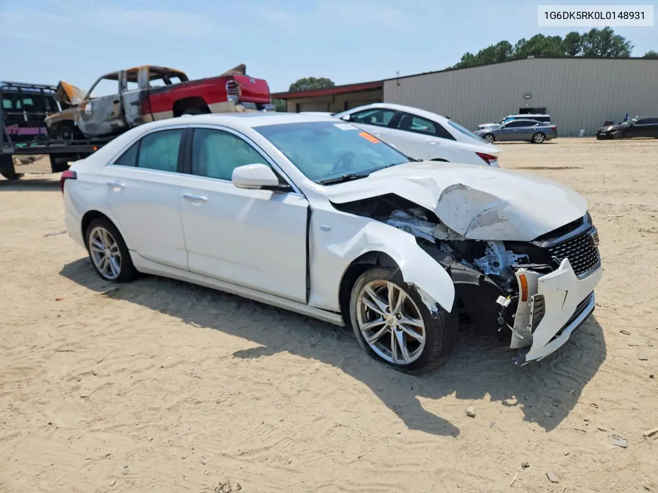 2020 Cadillac Ct4 Luxury VIN: 1G6DK5RK0L0148931 Lot: 60146426