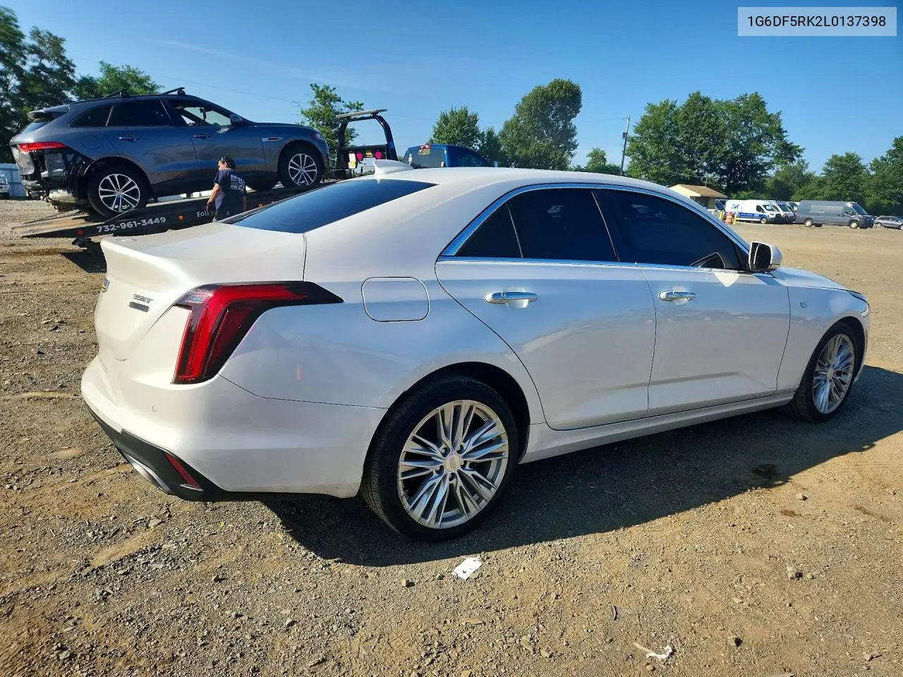 2020 Cadillac Ct4 Premium Luxury VIN: 1G6DF5RK2L0137398 Lot: 60672696