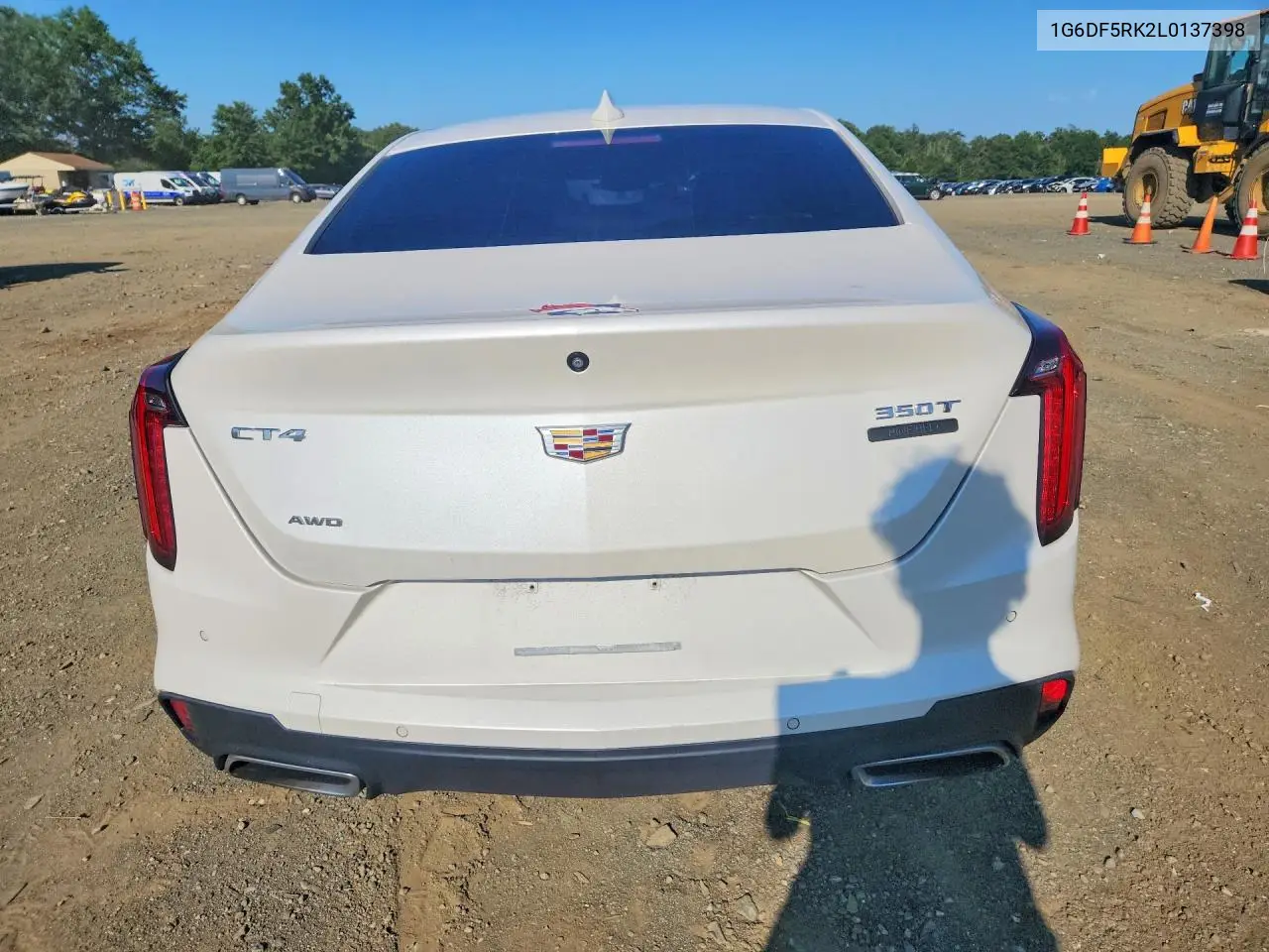 2020 Cadillac Ct4 Premium Luxury VIN: 1G6DF5RK2L0137398 Lot: 60672696