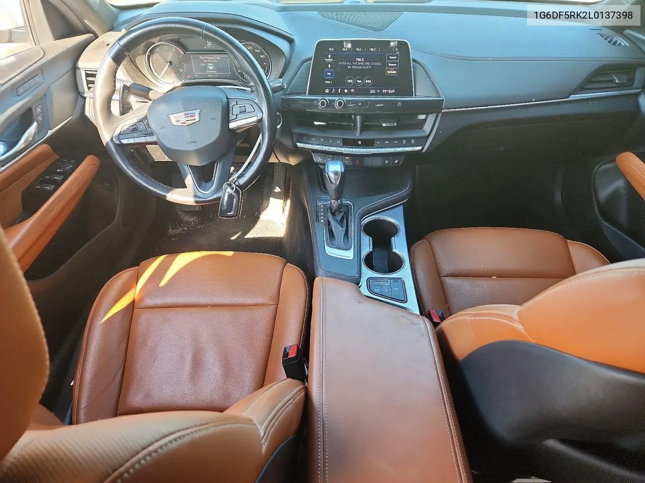 2020 Cadillac Ct4 Premium Luxury VIN: 1G6DF5RK2L0137398 Lot: 60672696