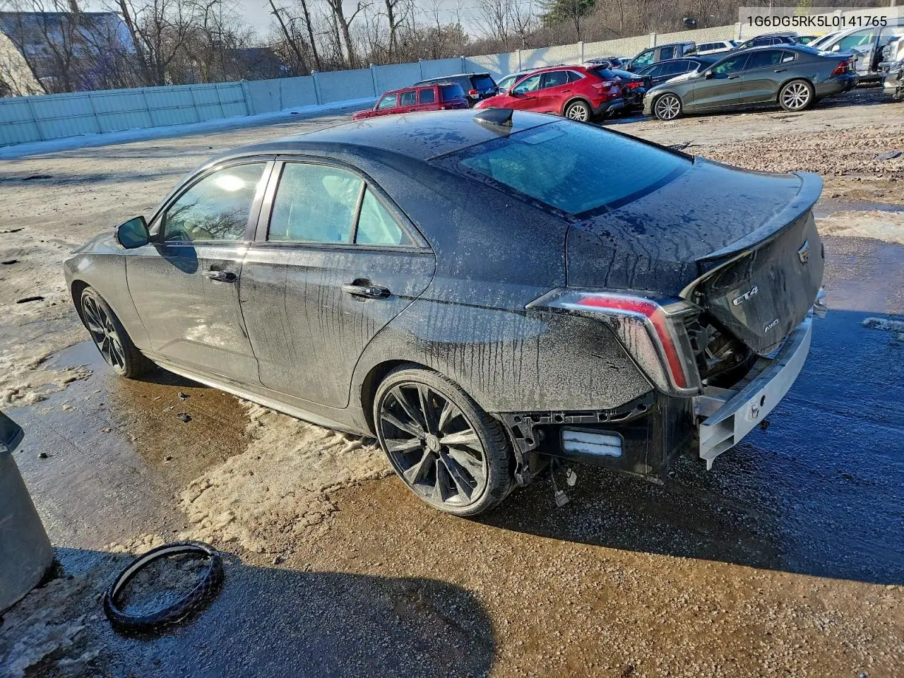 1G6DG5RK5L0141765 2020 Cadillac Ct4 Sport