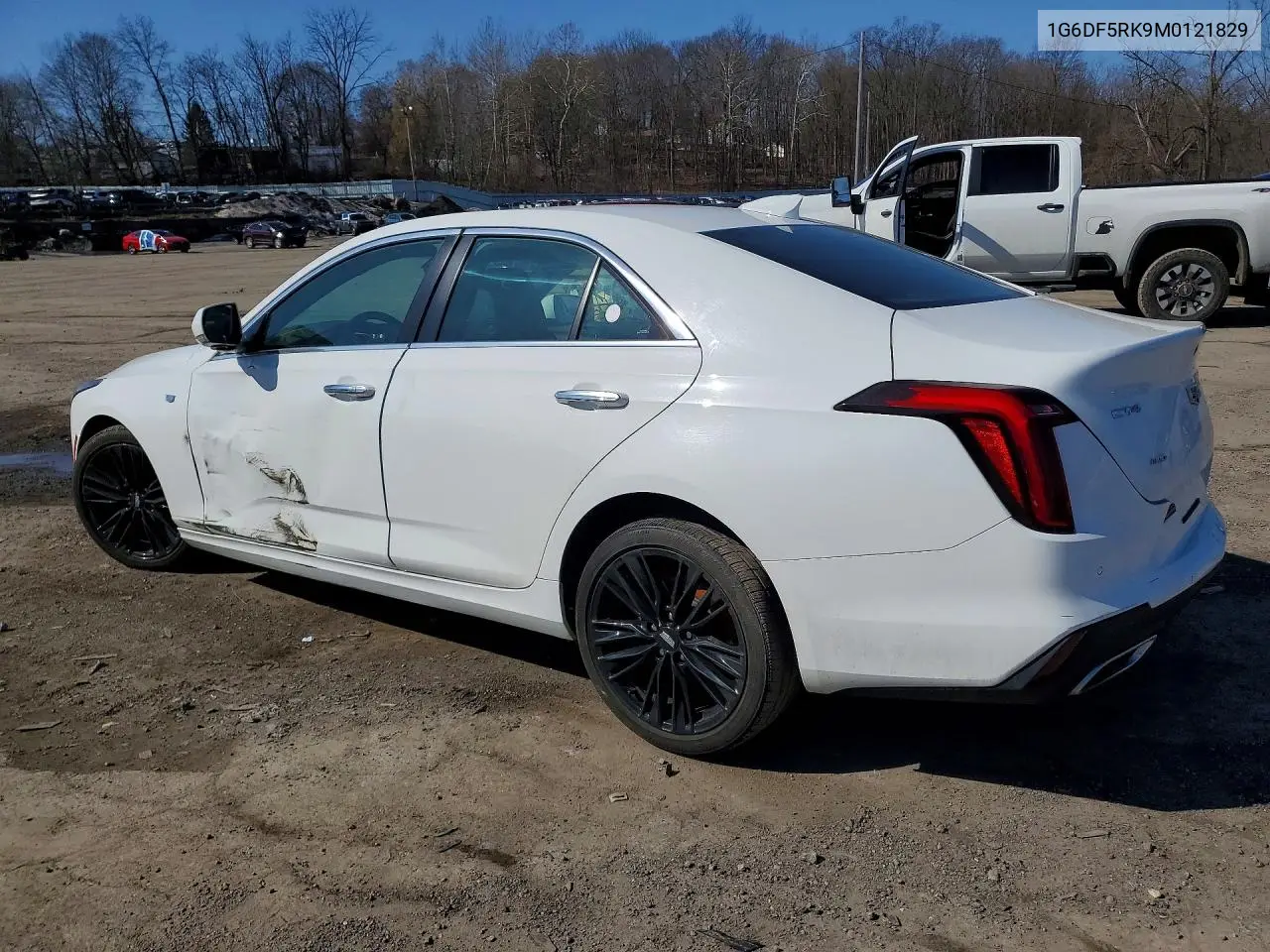 2021 Cadillac Ct4 Premium Luxury VIN: 1G6DF5RK9M0121829 Lot: 45489306