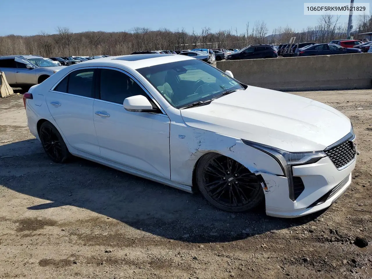 2021 Cadillac Ct4 Premium Luxury VIN: 1G6DF5RK9M0121829 Lot: 45489306