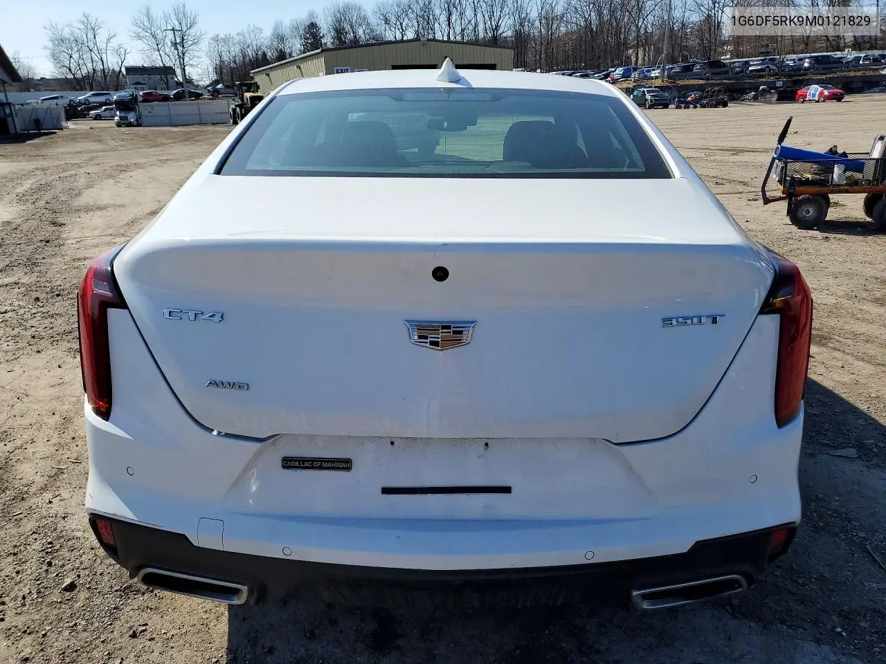 2021 Cadillac Ct4 Premium Luxury VIN: 1G6DF5RK9M0121829 Lot: 45489306