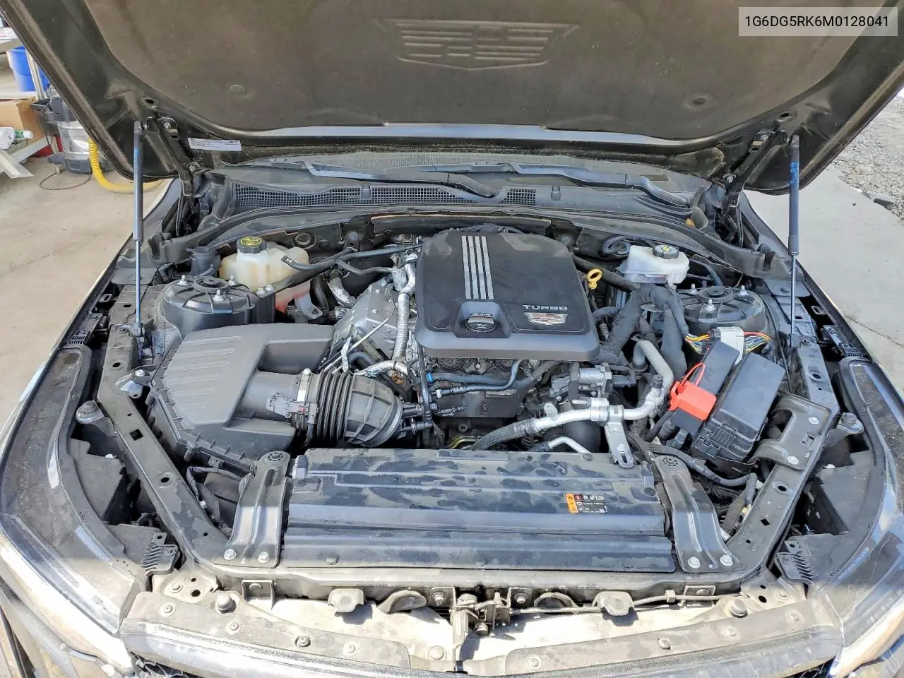 2021 Cadillac Ct4 Sport VIN: 1G6DG5RK6M0128041 Lot: 50357866