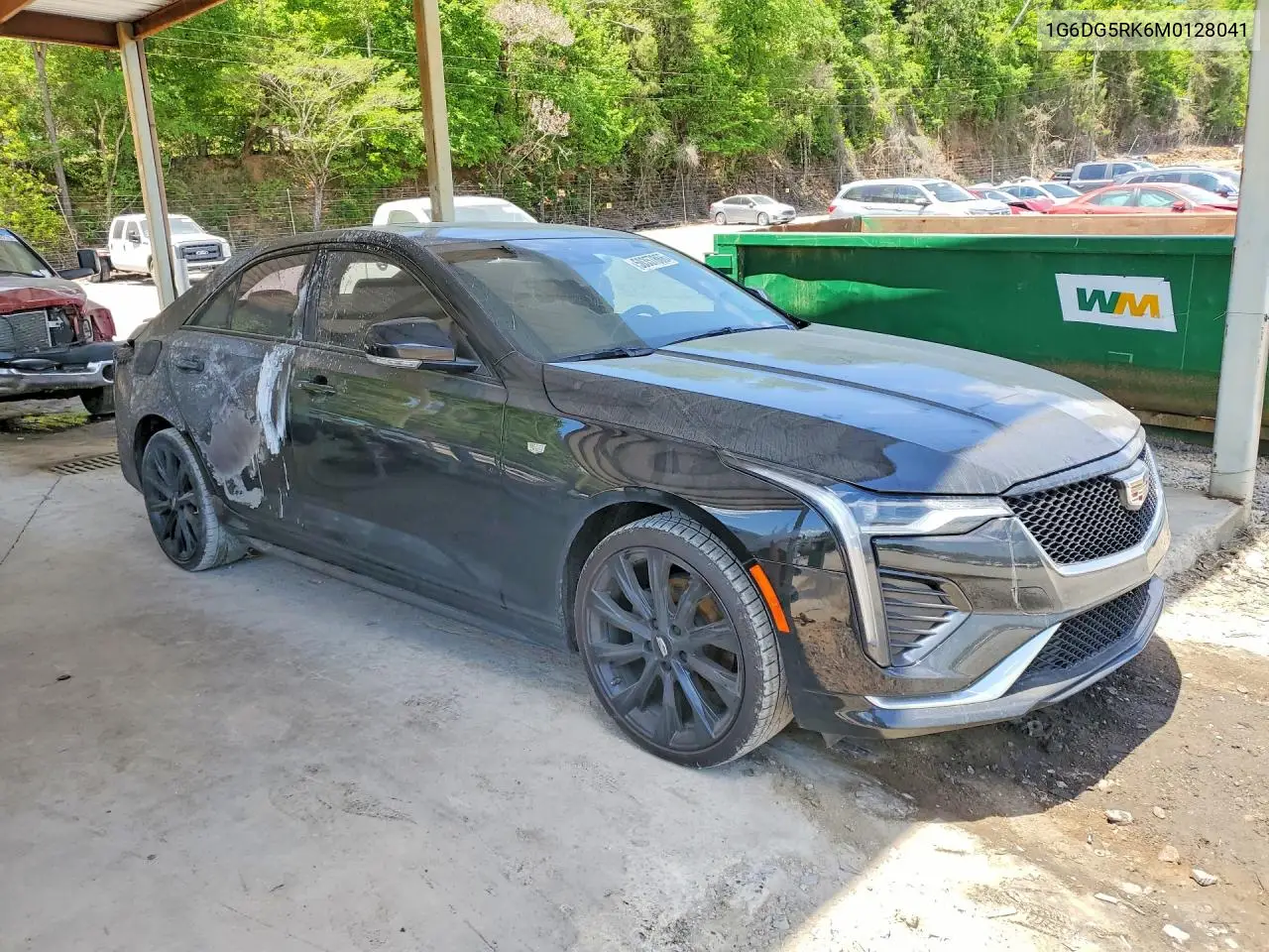 2021 Cadillac Ct4 Sport VIN: 1G6DG5RK6M0128041 Lot: 50357866