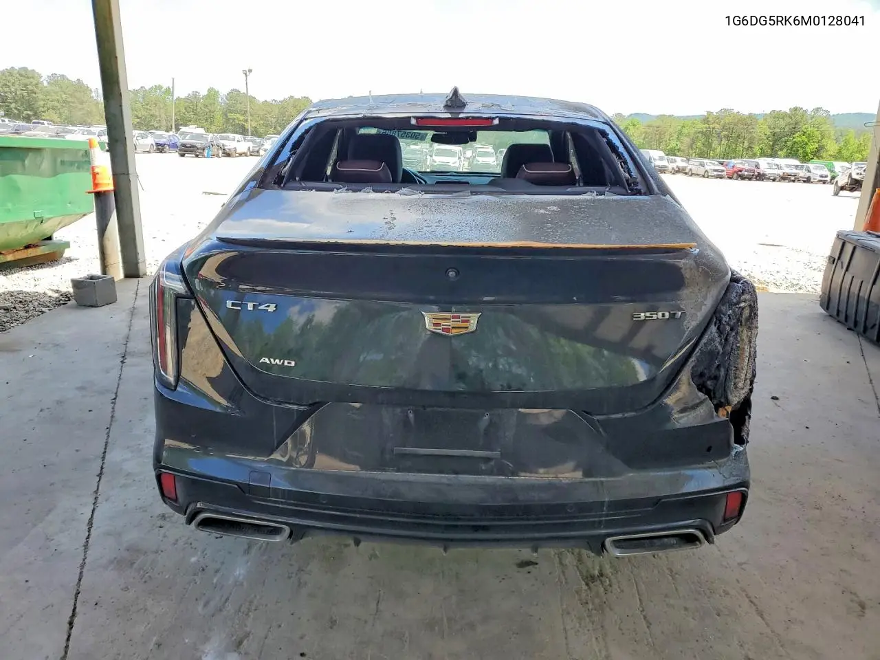 2021 Cadillac Ct4 Sport VIN: 1G6DG5RK6M0128041 Lot: 50357866