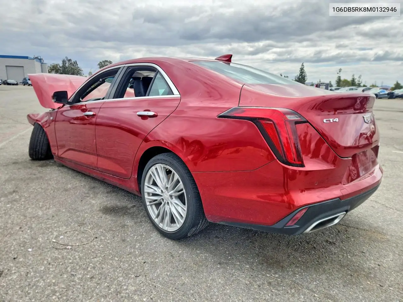 2021 Cadillac Ct4 Premium Luxury VIN: 1G6DB5RK8M0132946 Lot: 51475736