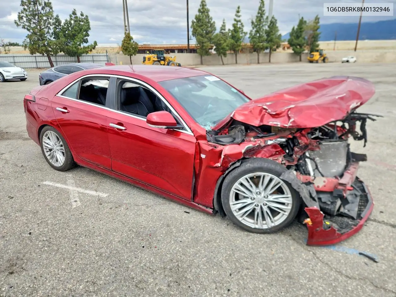 2021 Cadillac Ct4 Premium Luxury VIN: 1G6DB5RK8M0132946 Lot: 51475736