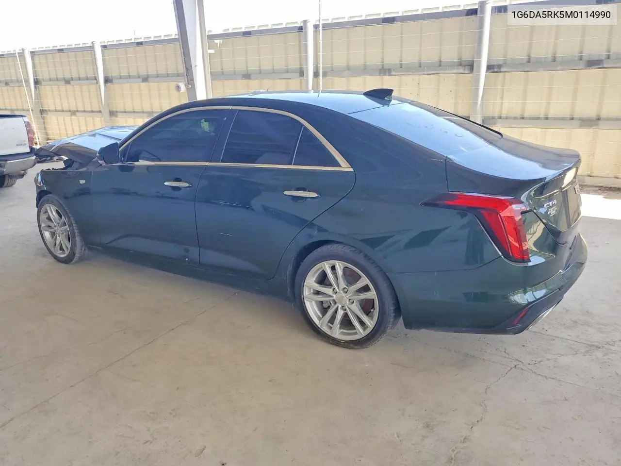 2021 Cadillac Ct4 Luxury VIN: 1G6DA5RK5M0114990 Lot: 52813506