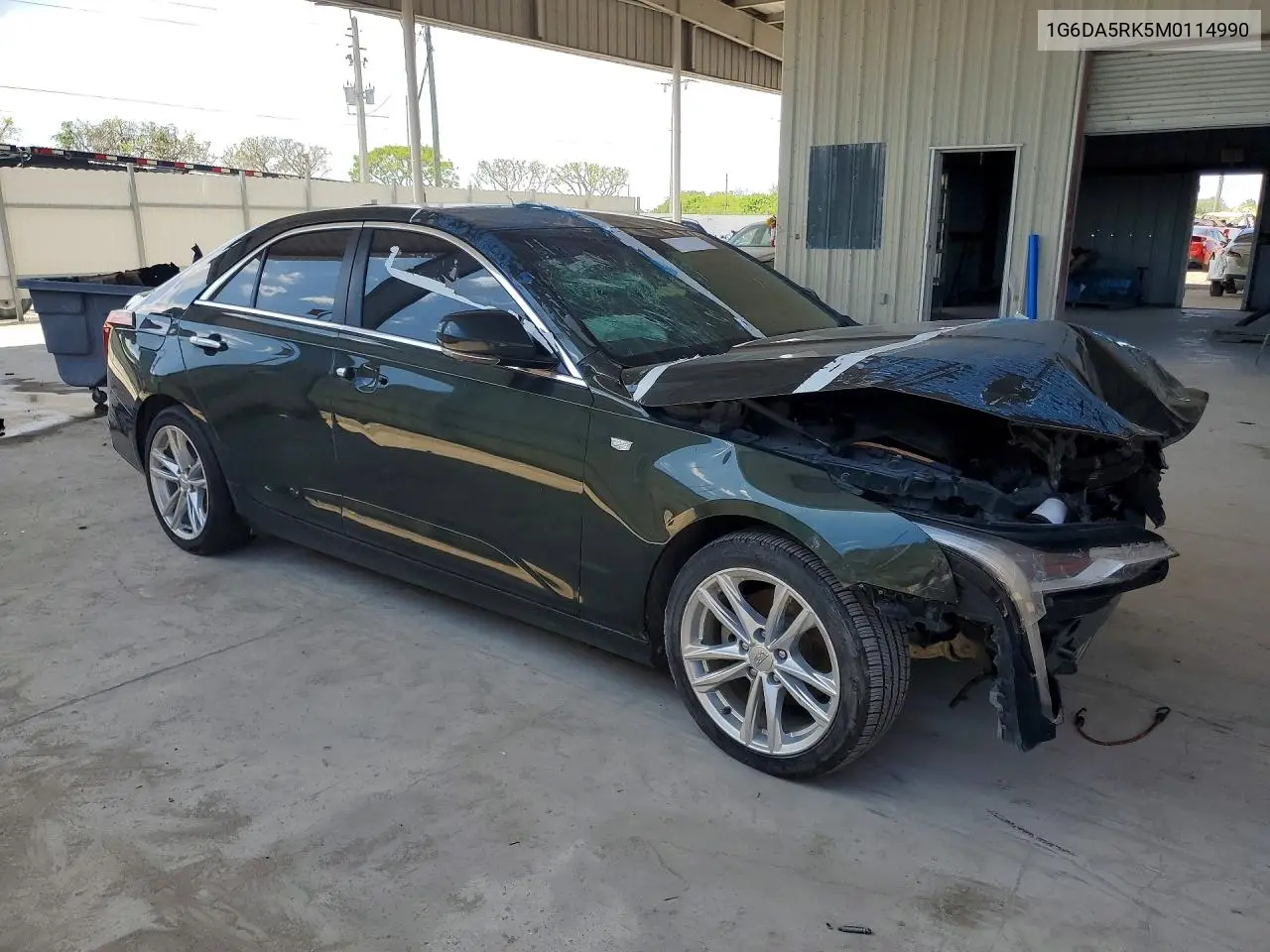 2021 Cadillac Ct4 Luxury VIN: 1G6DA5RK5M0114990 Lot: 52813506