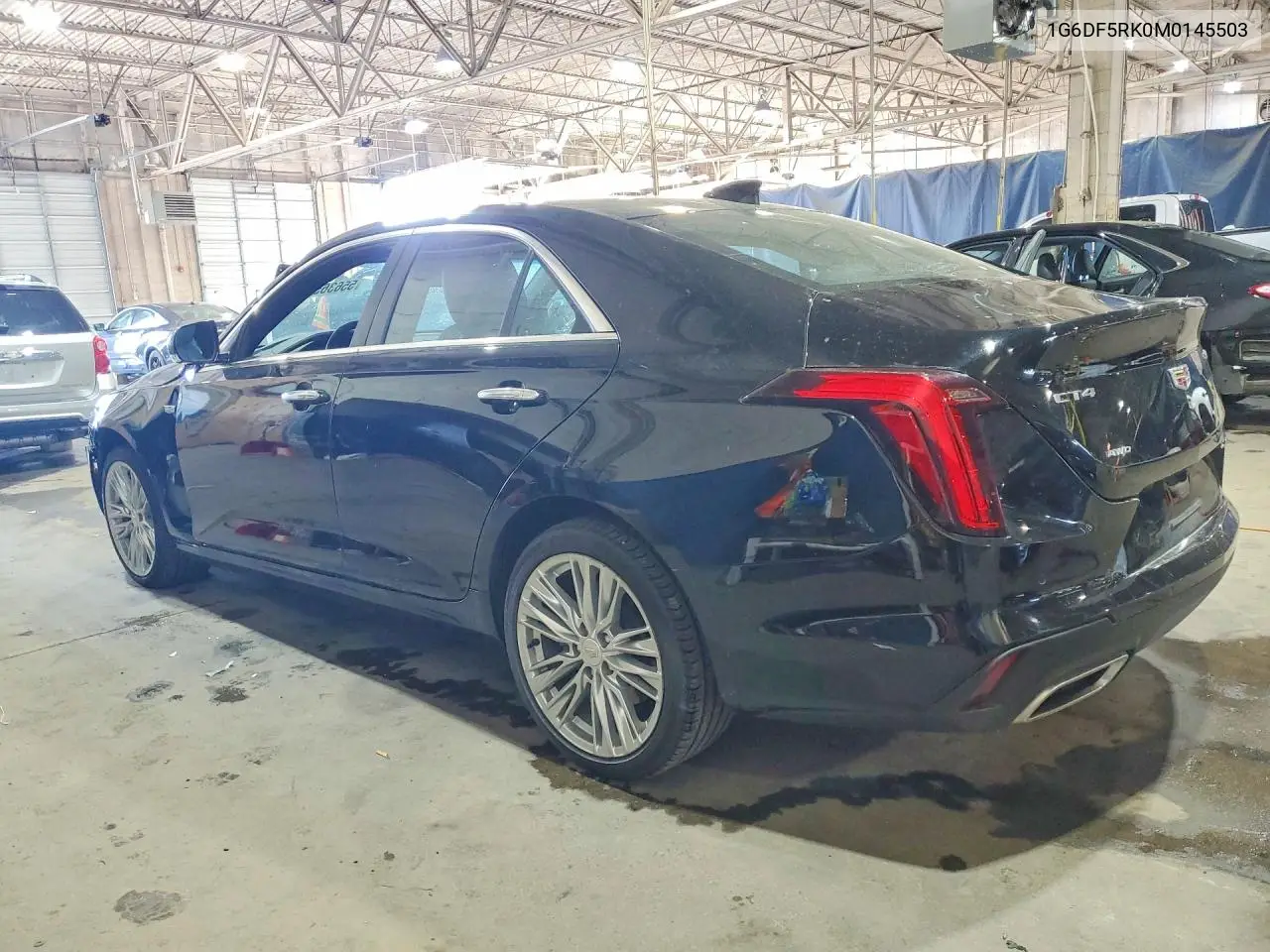 2021 Cadillac Ct4 Premium Luxury VIN: 1G6DF5RK0M0145503 Lot: 55636566