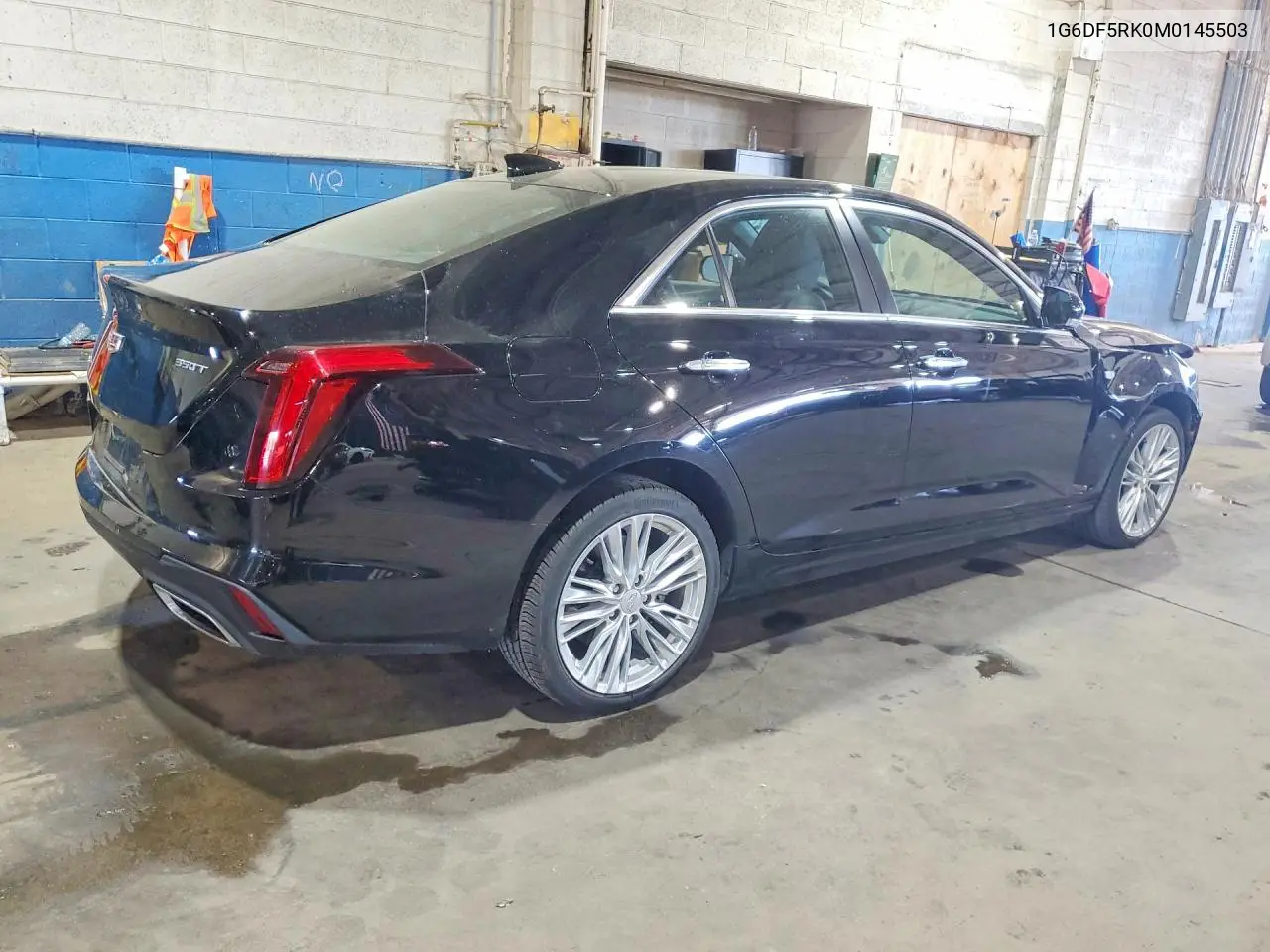 2021 Cadillac Ct4 Premium Luxury VIN: 1G6DF5RK0M0145503 Lot: 55636566