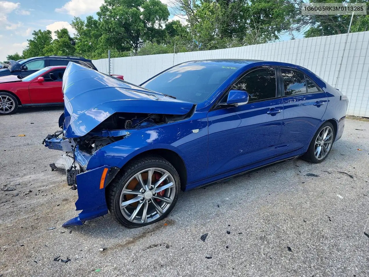 2021 Cadillac Ct4 Sport VIN: 1G6DG5RK3M0113285 Lot: 56150816