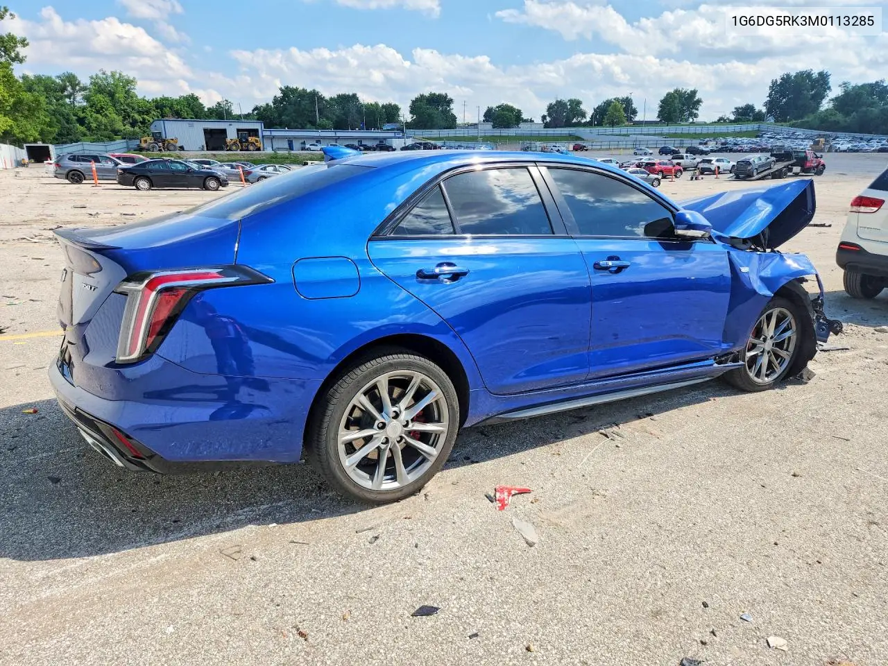 2021 Cadillac Ct4 Sport VIN: 1G6DG5RK3M0113285 Lot: 56150816
