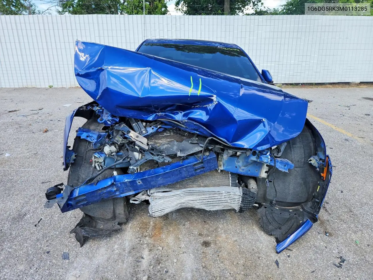 2021 Cadillac Ct4 Sport VIN: 1G6DG5RK3M0113285 Lot: 56150816