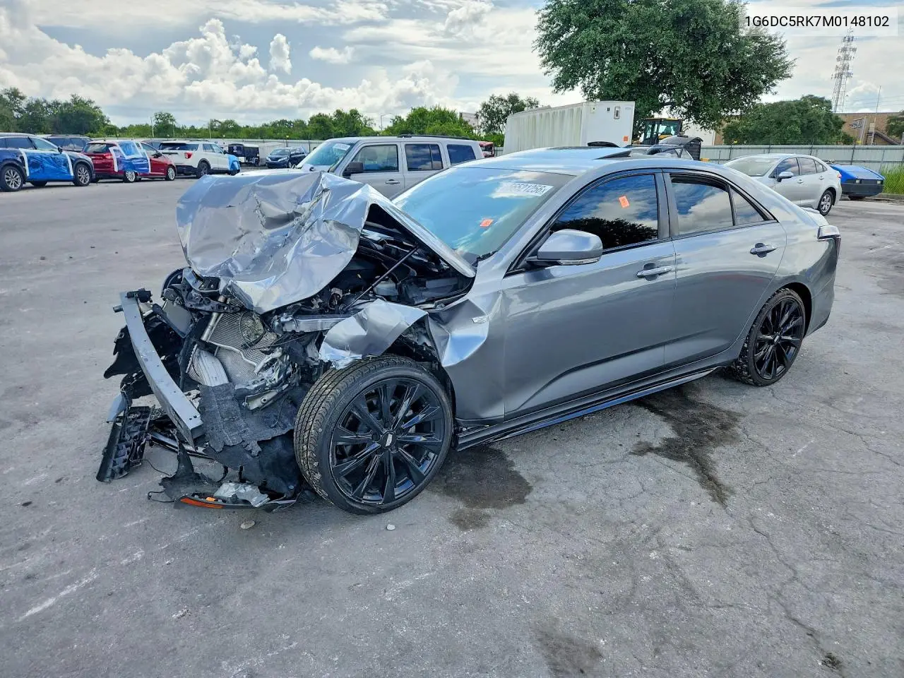 2021 Cadillac Ct4 Sport VIN: 1G6DC5RK7M0148102 Lot: 56521256