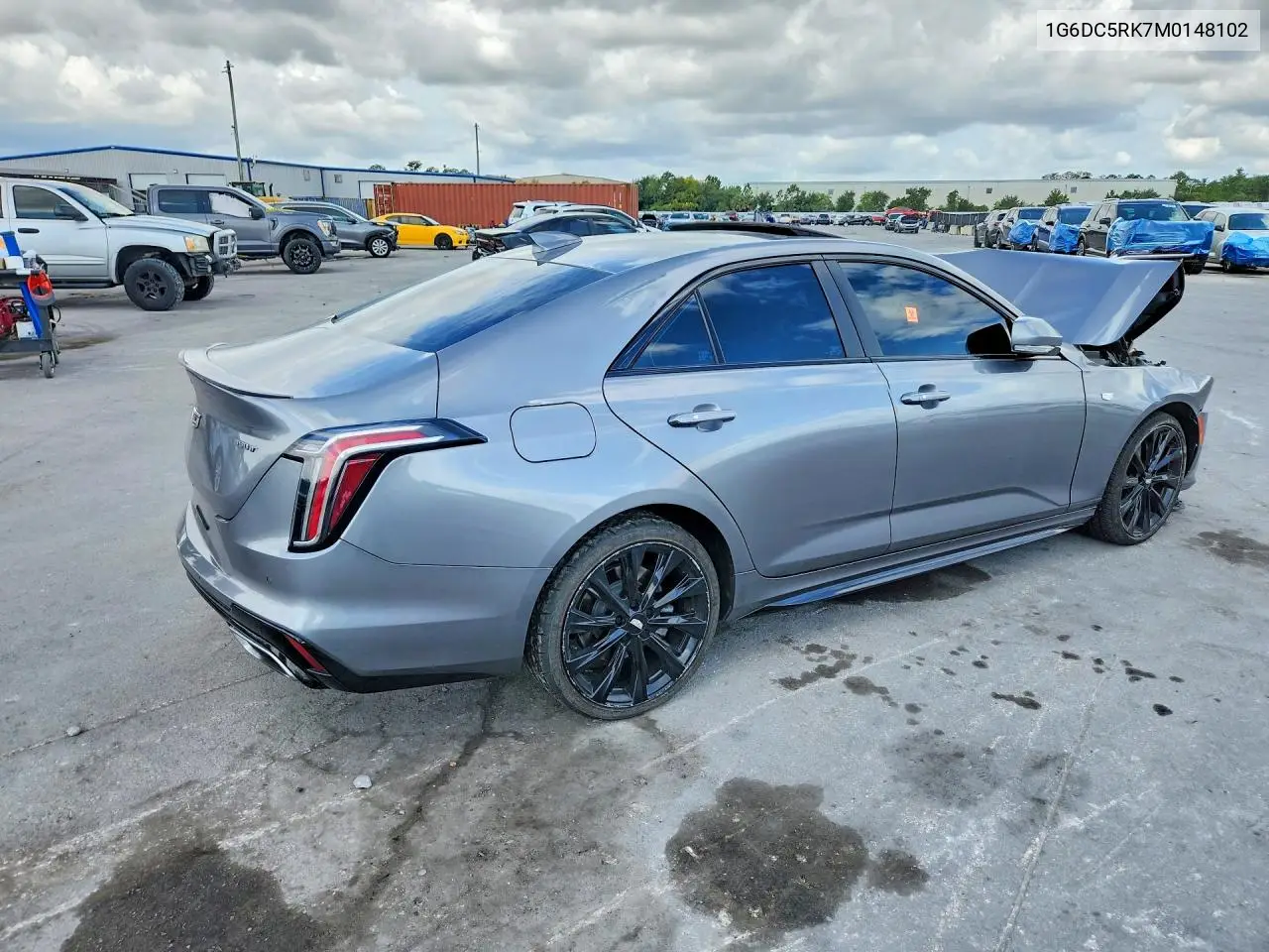 2021 Cadillac Ct4 Sport VIN: 1G6DC5RK7M0148102 Lot: 56521256