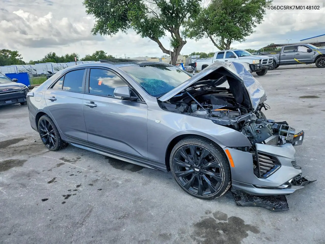 2021 Cadillac Ct4 Sport VIN: 1G6DC5RK7M0148102 Lot: 56521256